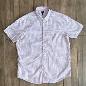 Good Man Brand Pink Patterned Casual Shirt